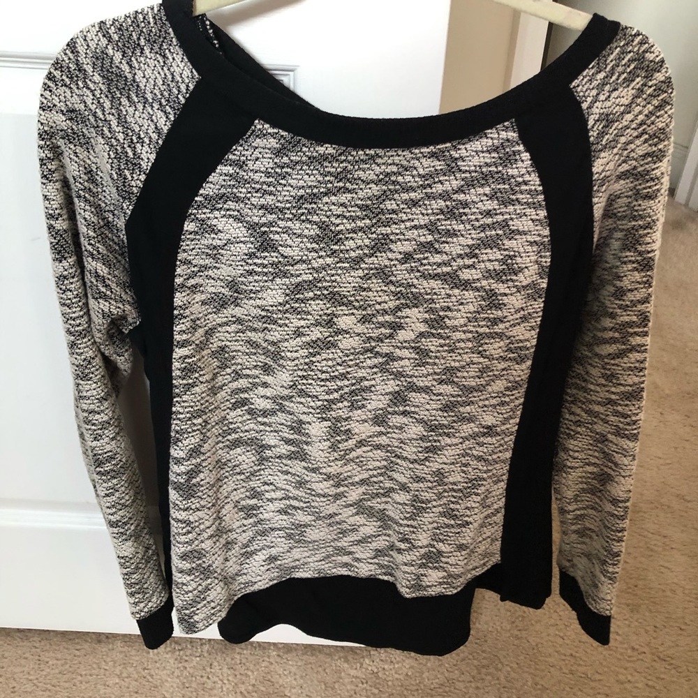 Black and White Sweater